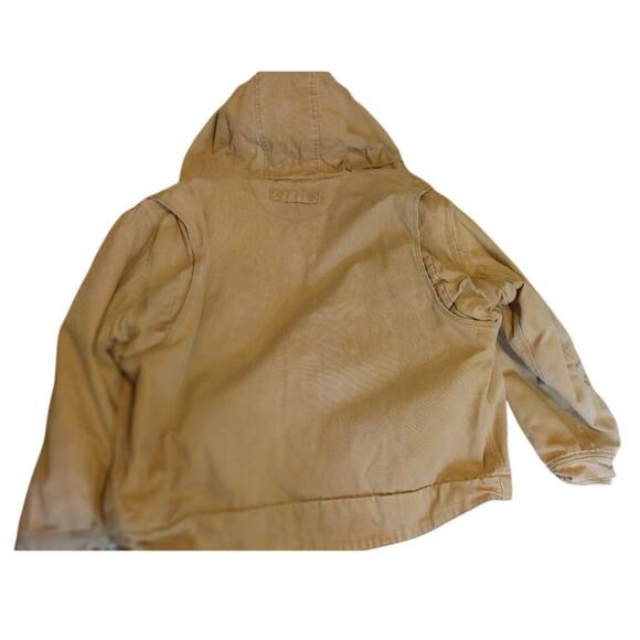 Vintage RedHead Men's Heavy Coat Thermalite 3TG Lined Brown Hood 3XL Big Tall - Picture 2 of 11